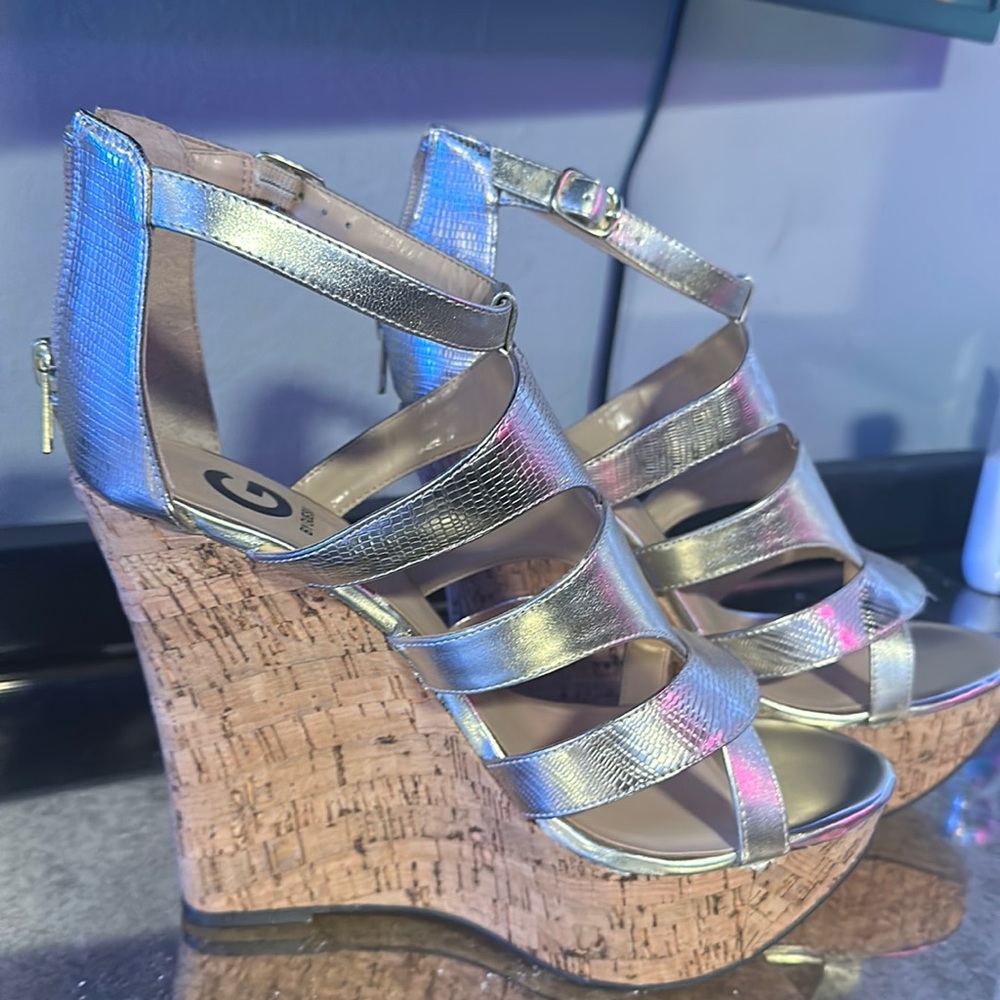 G by Guess Wedge Heels - Never Worn